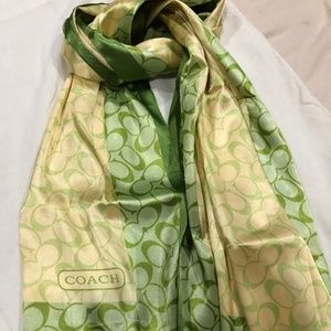 NWOT Coach Signature Long Scarf